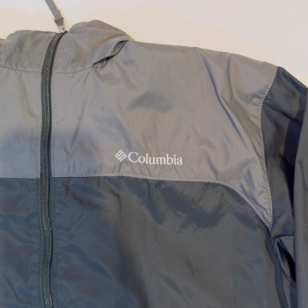 Columbia Women’s Grey & Black Rain Jacket SIZE Ⓛ - Picture 2 of 10